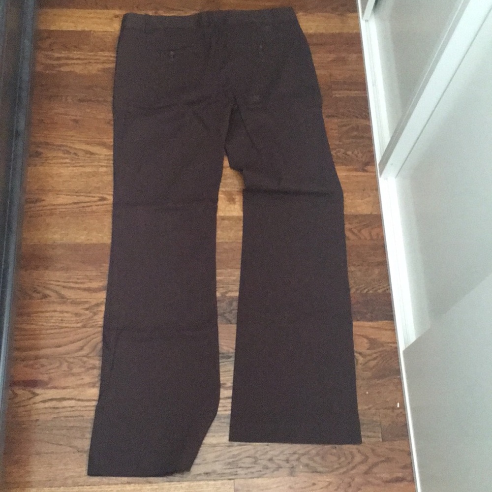 EXPRESS brown work pants boot cut 6 - Picture 6 of 10